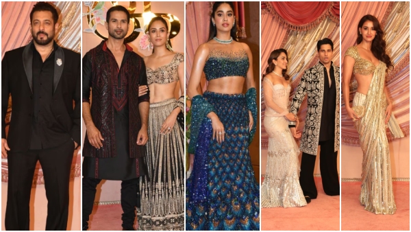 Anant Ambani Radhika Merchant Sangeet bollywood celebrities attended the event