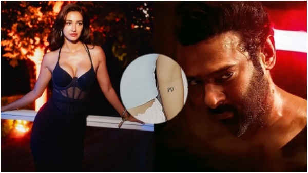 Actress Disha Patani tattoo speculats dating Kalki 2898 AD Co-Star Prabhas