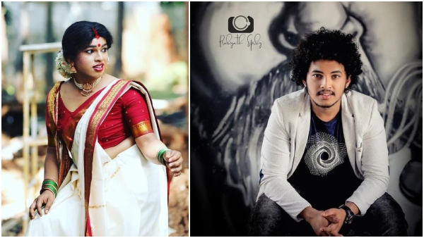 Actor Raghavendra alias Ragini as Narada Muni in Sridevi Mahatme kannada serial