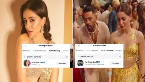 Hardik Pandya and Ananya Pandey following each other after divorce with Nata a stankovi Hardik Pandya and Ananya Pandey following each other after divorce with Nata a stankovi
