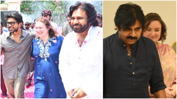 Andra Pradesh Dy CM Pawan Kalyan 3rd wife Anna Lezhneva graduates from NUS Singapore