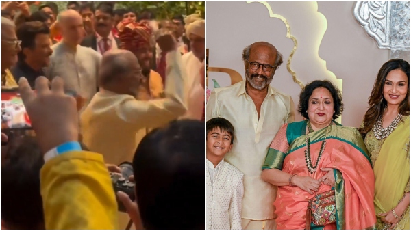Rajinikanth dances at Anant Radhika Wedding netizens says Money makes many things possible Rajinikanth dances at Anant Radhika Wedding netizens says Money makes many things possible
