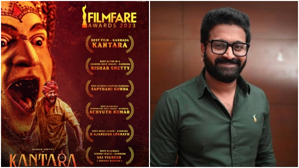 Rishab shetty reacts on netizen question about kantara -1 update