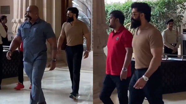 Rocking Star Yash seen in Leela Palace with a Toxic movie look trending in social media