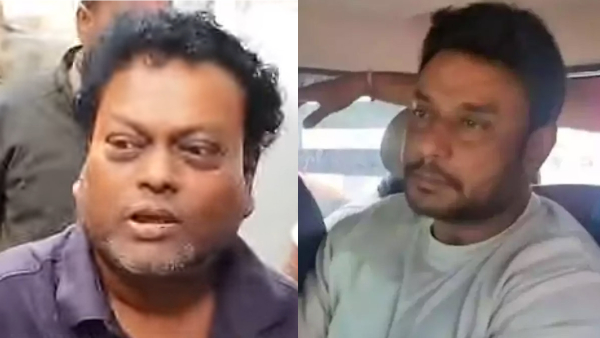 Finally Sadhu Kokila met Darshan in Parappana Agrahara jail Finally Sadhu Kokila met Darshan in Parappana Agrahara jail