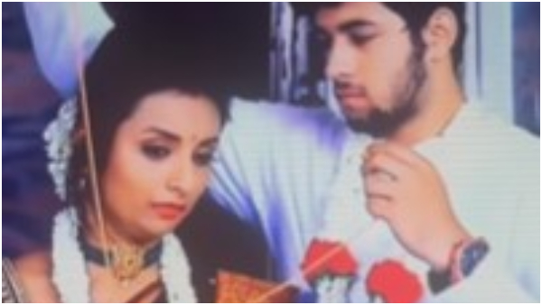 Sathya serial actors rocky- rithu marriage scene video Sathya serial actors rocky- rithu marriage scene video