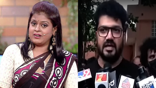 Srujan Lokesh releaved that anchor Aparna scared of doing Maja Talkies why