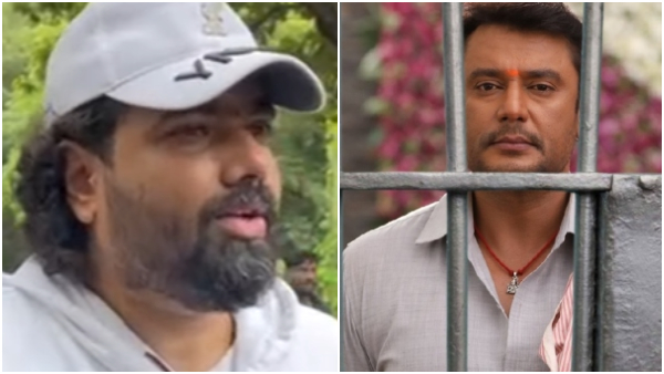 Which are the two books Kaatera director Tharun Sudhir gave Darshan in jail