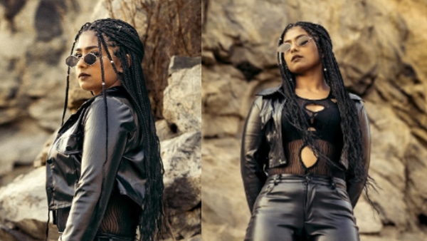 Kannada actress Bhoomi Shetty new photos trending in social media Kannada actress Bhoomi Shetty new photos trending in social media