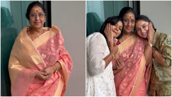 Rajini shares glimpse of reunion with Amruthavarshini serial co-stars