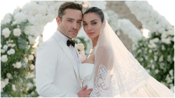 The Villain actress Amy Jackson Ties the Knot with Ed Westwick in Italy see pics