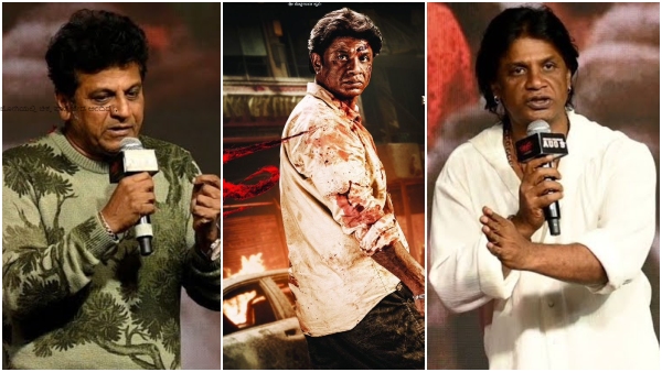 Dr Shiva Raj Kumar recalled his moments with Duniya Vijay and wished him success for Bheema