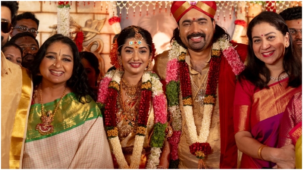 Darshan s AI-created Photos with Tharun sudhir and Sonal wedding pics go viral