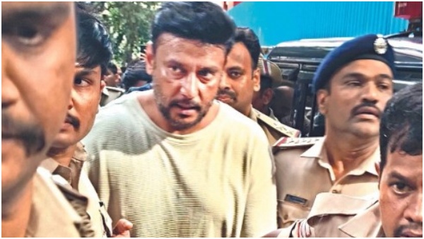 Renuka Swamy case Kannada actor Darshan s release prediction by Om Sharada Devi