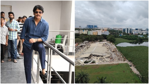 Demolition of N-Convention Center babu gogineni takes a dig at actor Nagarjuna