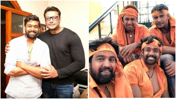 Dhruva sarja and Darshan fans Fight For Dboss Title