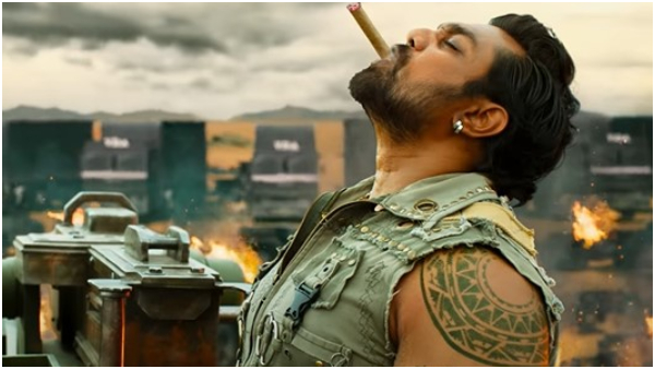 Martin trailer 1 Dhurva Sarja in beast mode in action entertainer