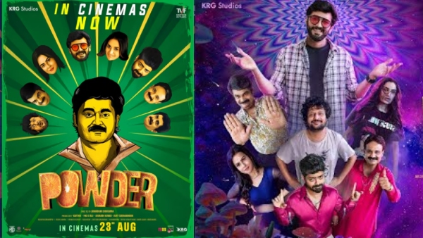 Diganth Dhanya Ramkumar Sharmiela Mandre movie Powder review in Kannada Diganth Dhanya Ramkumar Sharmiela Mandre movie Powder review in Kannada