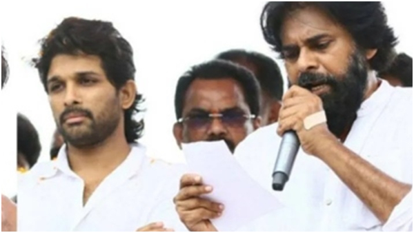 Janasena Leader strong counter to Pushpa actor Allu arjun