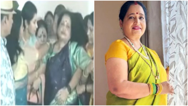 Actress Jyothi bantwal Got Emotional During Kalavidara Sangha Homa Pooja Actress Jyothi bantwal Got Emotional During Kalavidara Sangha Homa Pooja