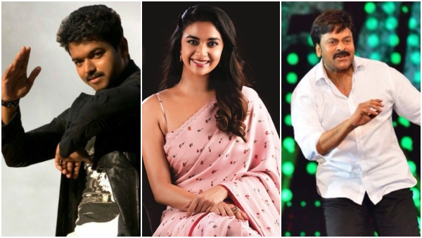 Keerthy Suresh chose Thalapathy Vijay over Chiranjeevi as her favorite dancer