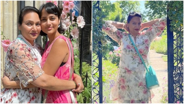 Veteran actress Maadhavi is enjoying her vacation in Spain with her three daughters