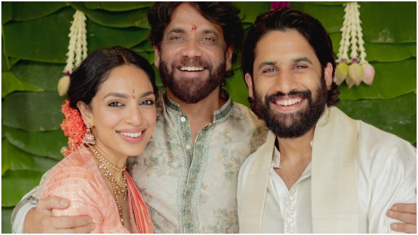 Naga Chaitanya and Sobhita Dhulipala get engaged earlier this morning