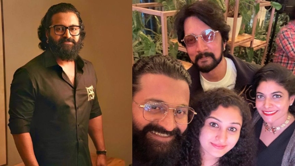 Rishab Shetty says if he got more than Kantara success he remains a fanboy for Kichcha Sudeep