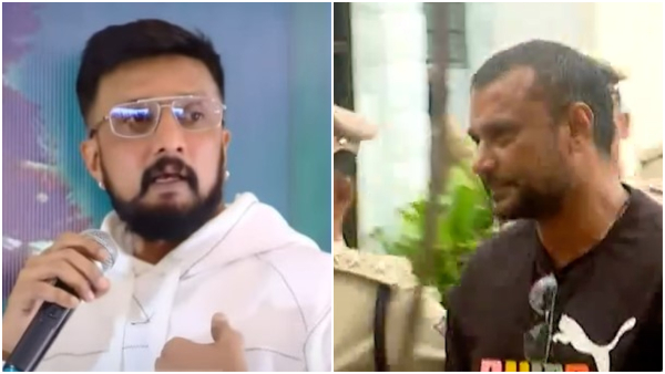 MAx actor Sudeep reacts on going to jail and meeting Darshan
