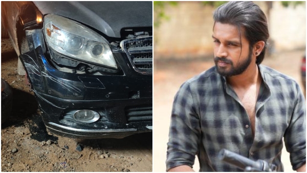 Kannadathi serial actor Kiran Raj injured in a road accident Kannadathi serial actor Kiran Raj injured in a road accident