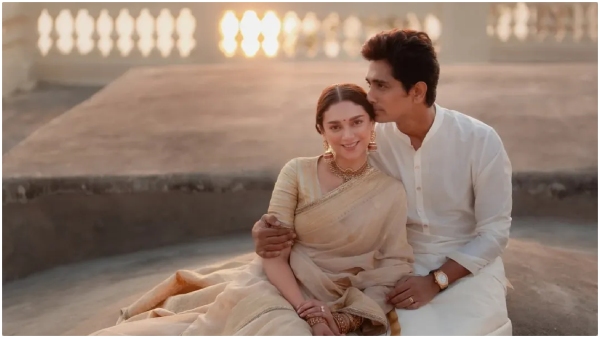 Siddharth Marries Adithi Rao Hydari both Posts Wedding Pics