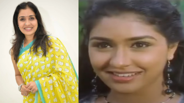 Anu Prabhakar said she has to hug and kiss to Shivarajkumar in an her first movie Hrudaya Hrudaya