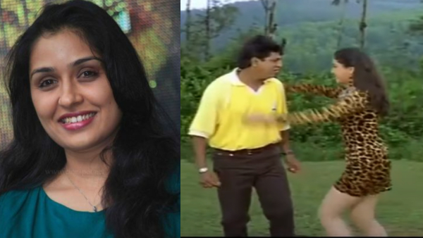 Anu Prabhakar said she has to hug and kiss to Shivarajkumar in an her first movie Hrudaya Hrudaya