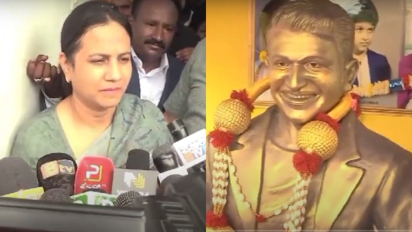 Ashwini Puneeth Rajkumar inaugurated the Appu temple in Heveri built by fan Prakash Ashwini Puneeth Rajkumar inaugurated the Appu temple in Heveri built by fan Prakash