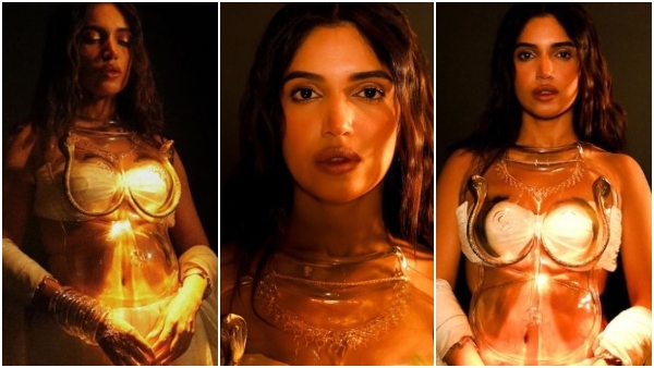 Bhumi Pednekar Faces Criticism for Glass and Brass Armor Outfit Fans Comment Copying Uorfi
