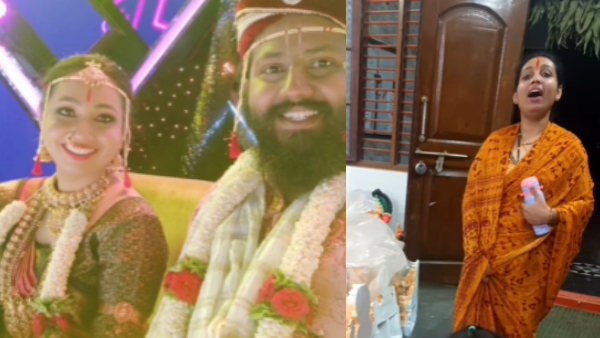 Shravani wife of Bigg Boss Kannada fame Sameer Acharya said her her husband of assaulted Shravani wife of Bigg Boss Kannada fame Sameer Acharya said her her husband of assaulted