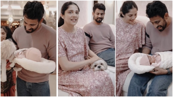 kannada film actrs krishna and Milana nagaraj baby photo viral kannada film actrs krishna and Milana nagaraj baby photo viral