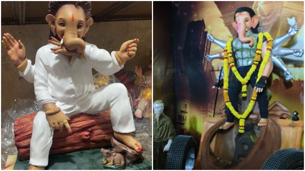 Kalki Pushparaj Ganesha idols Do you Know this trend started from Dr Rajkumar fans