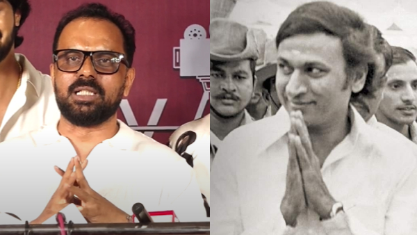 Kannada veteran actor Rajkumar once went to near Kunigal and removed his own statue Kannada veteran actor Rajkumar once went to near Kunigal and removed his own statue