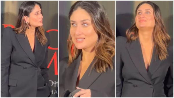 Kareena Kapoor s epic reaction to hearing Shahid s name goes viral at her film s trailer launch Kareena Kapoor s epic reaction to hearing Shahid s name goes viral at her film s trailer launch