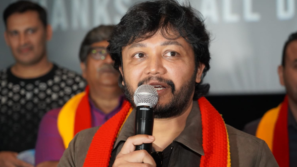 Ganesh movie Krishnam Pranaya Sakhi special screening in Dubai Kannadigas like the movie Ganesh movie Krishnam Pranaya Sakhi special screening in Dubai Kannadigas like the movie