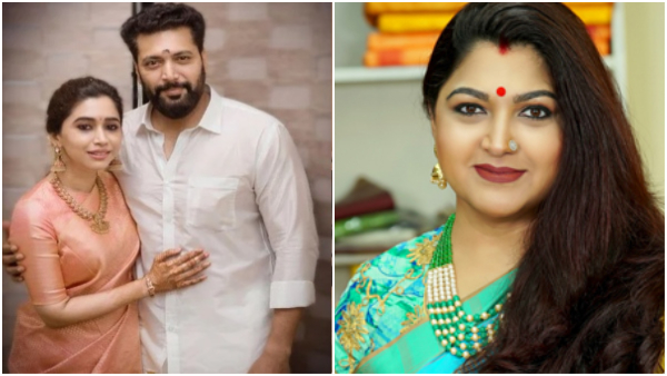 Jayam Ravi s Divorce Row actress Kushboo cryptic about real man goes viral Jayam Ravi s Divorce Row actress Kushboo cryptic about real man goes viral