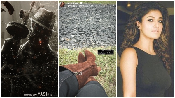Nayanthara joins shoot of Yash starrer in bengaluru here is proof