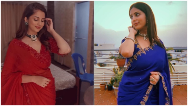 Where can you buy these sarees worn by bigg boss fame Nivedita Gowda