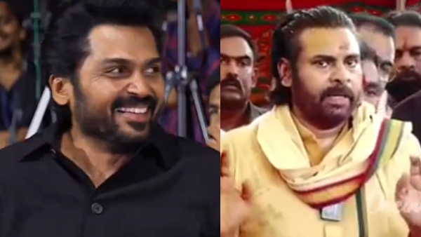 Tirupati Laddu Controversy AP Dy CM Pawan Kalyan gave counter to Tamil Actor Karthi news in Kannada Tirupati Laddu Controversy AP Dy CM Pawan Kalyan gave counter to Tamil Actor Karthi news in Kannada