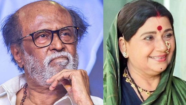 How much money did Rajinikanth give when actress Pandari Bai lost his hand in an accident