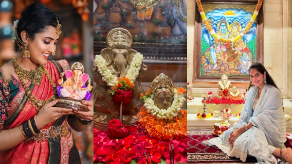 Kannada serial actress Gowri-Ganesha Festival Celebration photos