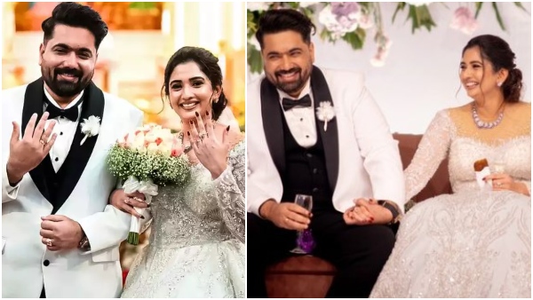 A funny video from the Christian wedding of Tharun Sudhir and Sonal Monteiro has gone viral
