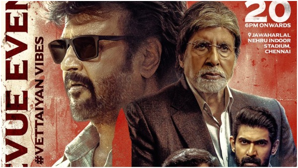 Rajinikanth and Amitabh Bachchan starrer Vettaiyan Prevue is Out Now