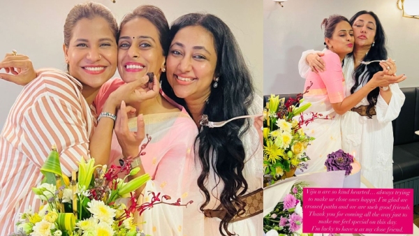 Vijayalakshmi Darshan attended close friend birthday party photos goes viral